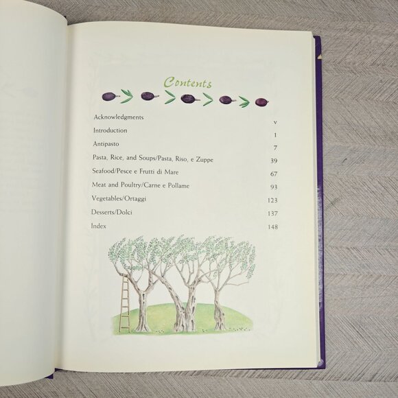 Italian Cooking With Olive Oil Diane Seed Vintage Cookbook Local Ethnic Recipes - Picture 5 of 7